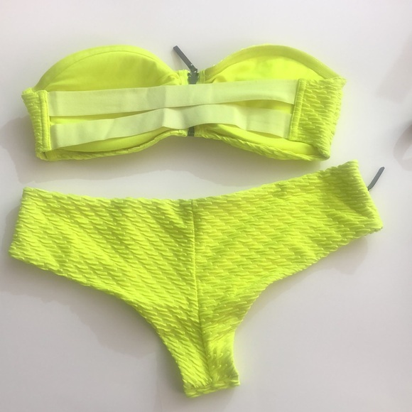 Neon swimsuit. Size L . Perfect condition - Picture 4 of 5
